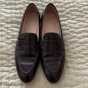 J.Crew Ladies Academy Penny Loafers J850 size 8 in EUC